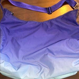 Lululemon purple/turquoise ombré bag